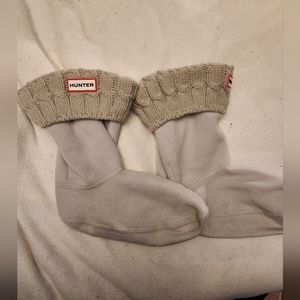 Hunter Cable Knit Short Boot Sock